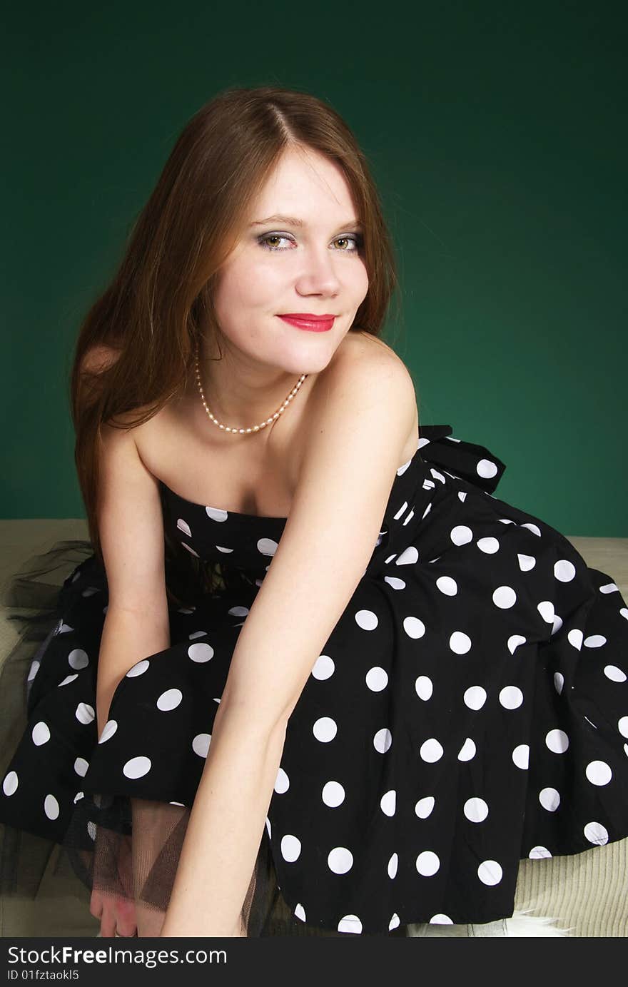 Polka dot dress