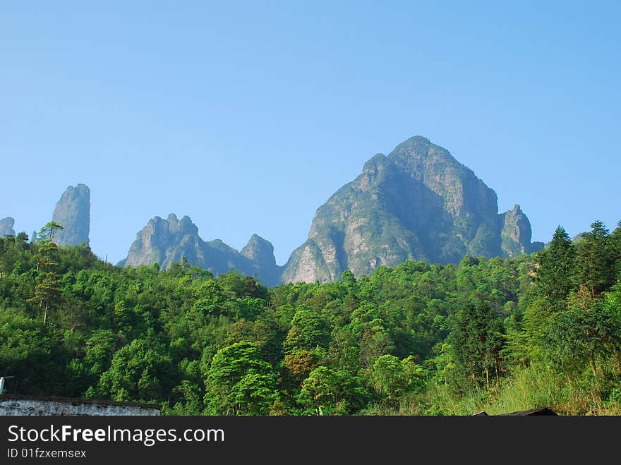 Shengtangshan scenery