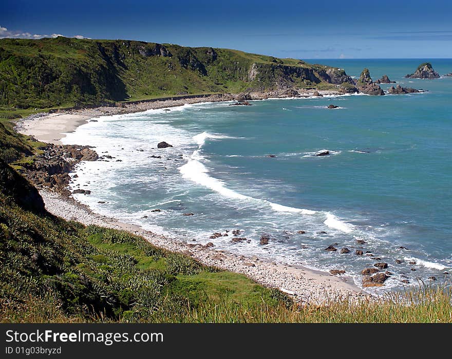 Beautiful coastal scene