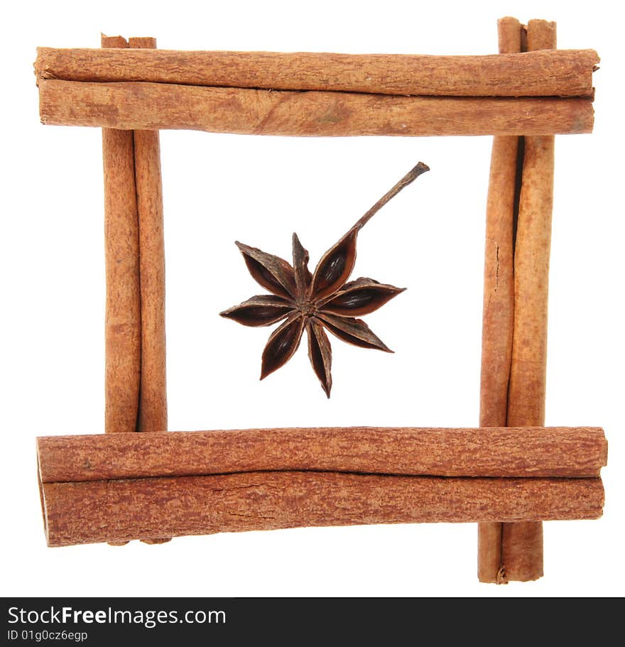 Anise with cinnamon