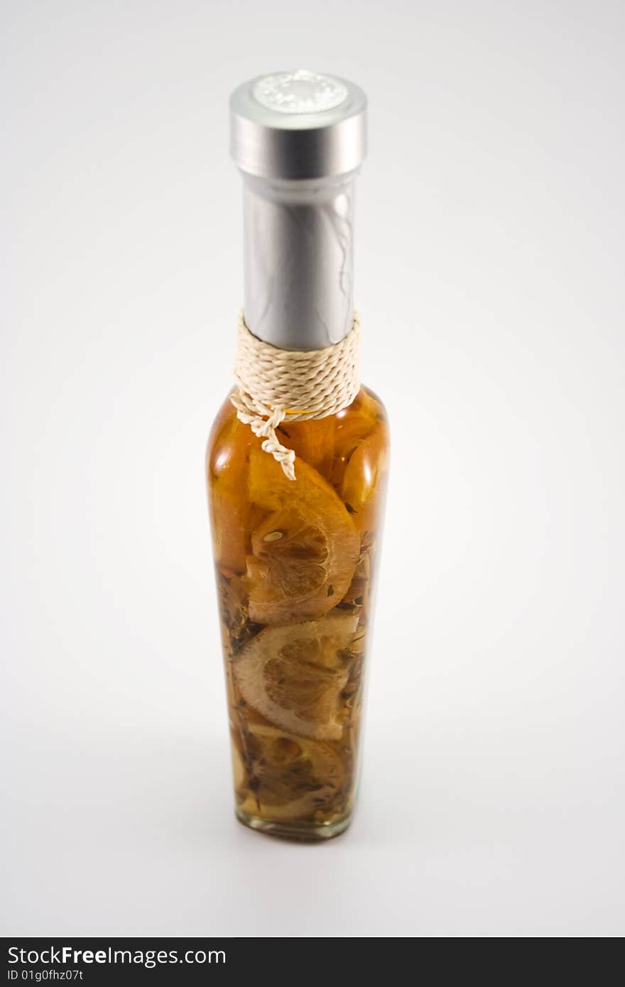 An image of a gourmet cooking oil bottle.