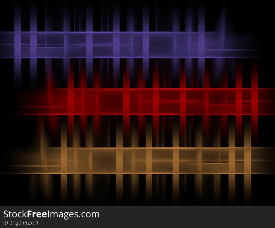 Multicolored streaks of light as abstract textured background