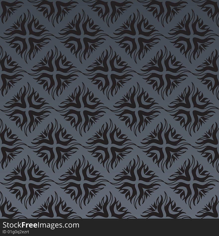 Vector illustration pattern ornamental background.