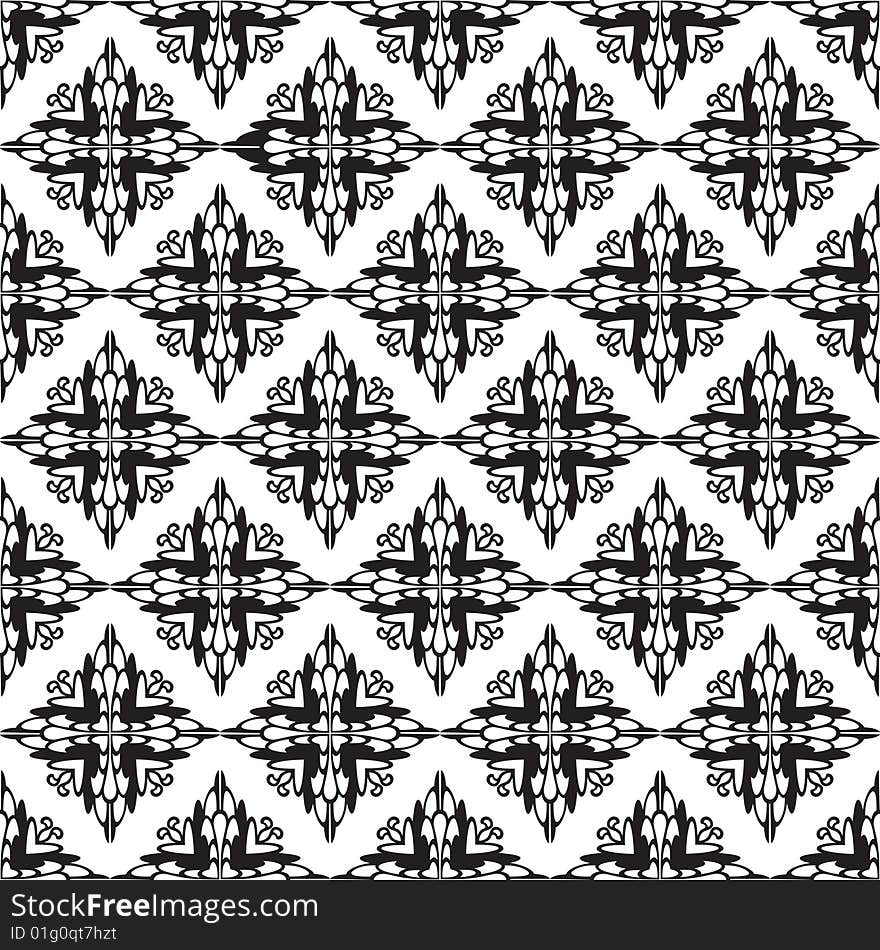 Vector illustration  pattern ornamental background.