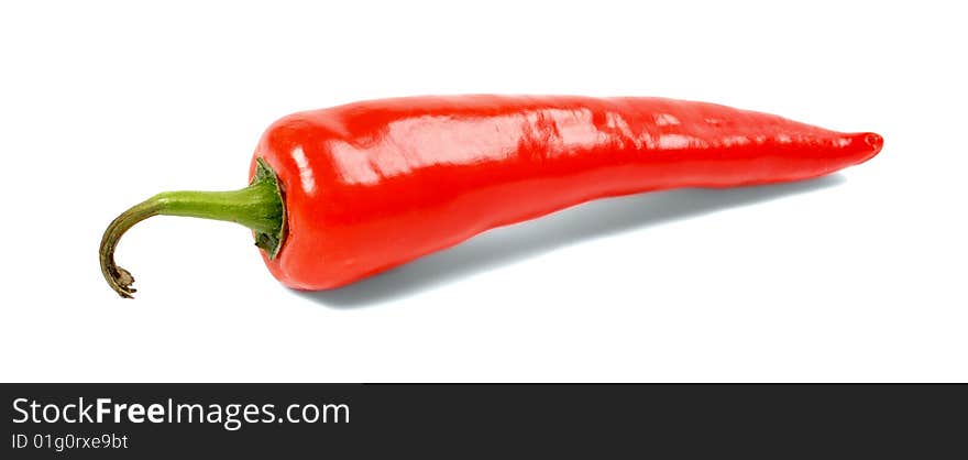 Big red hot chili pepper