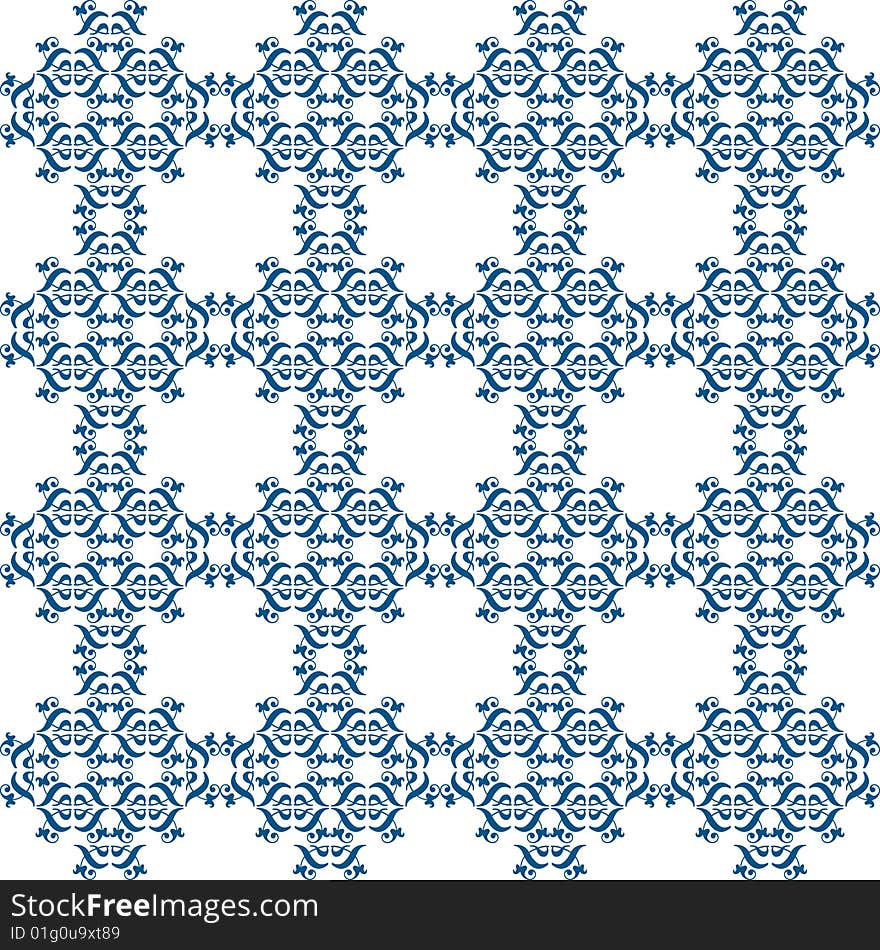 Vector illustration  pattern ornamental background.