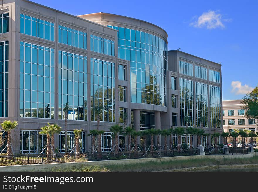 Office Building with reflection