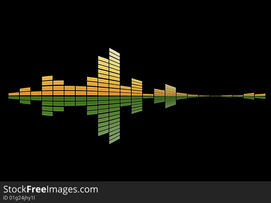 Equalizer for music with different level of loudness