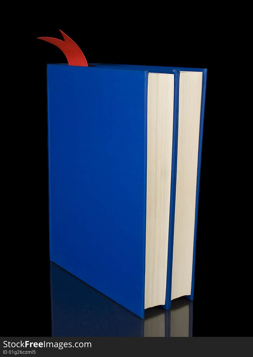 Two blue books