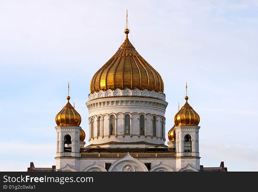 Cathedral of Christ the Savior in Moscow