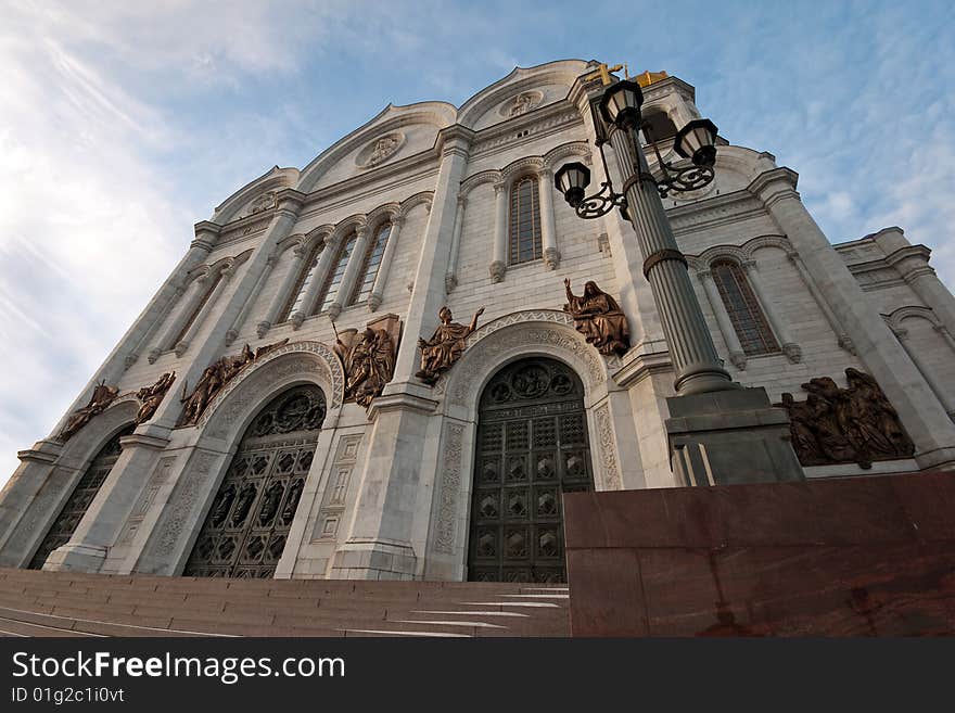 Cathedral of Christ the Savior in Moscow