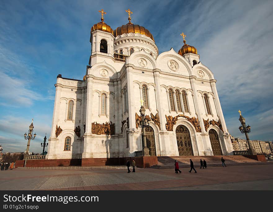 Cathedral of Christ the Savior in Moscow