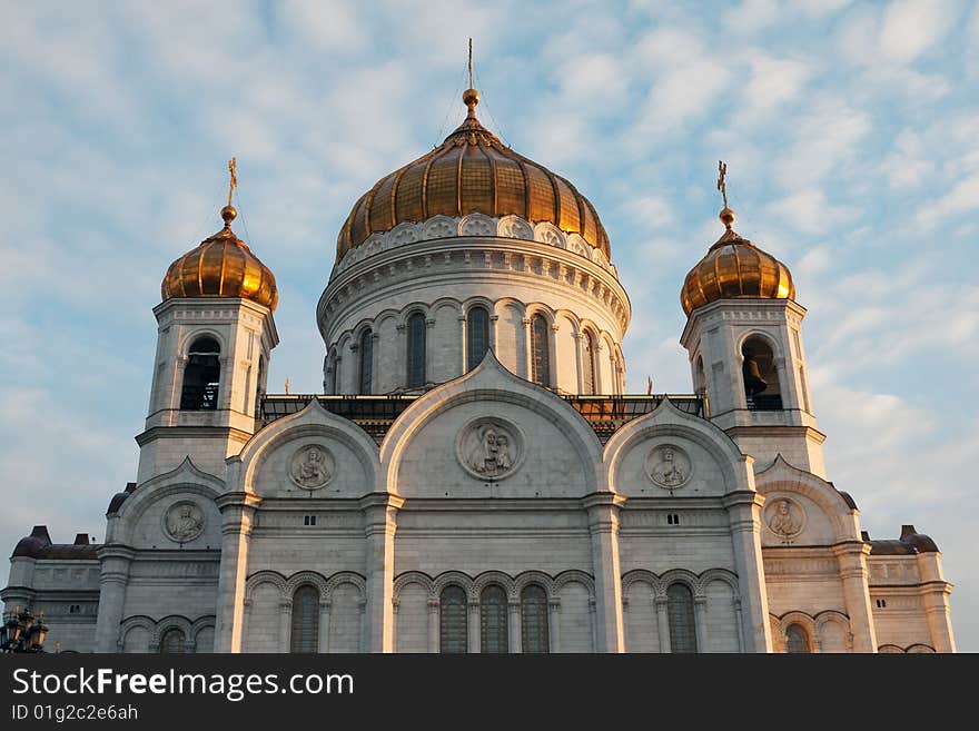 Cathedral of Christ the Savior in Moscow