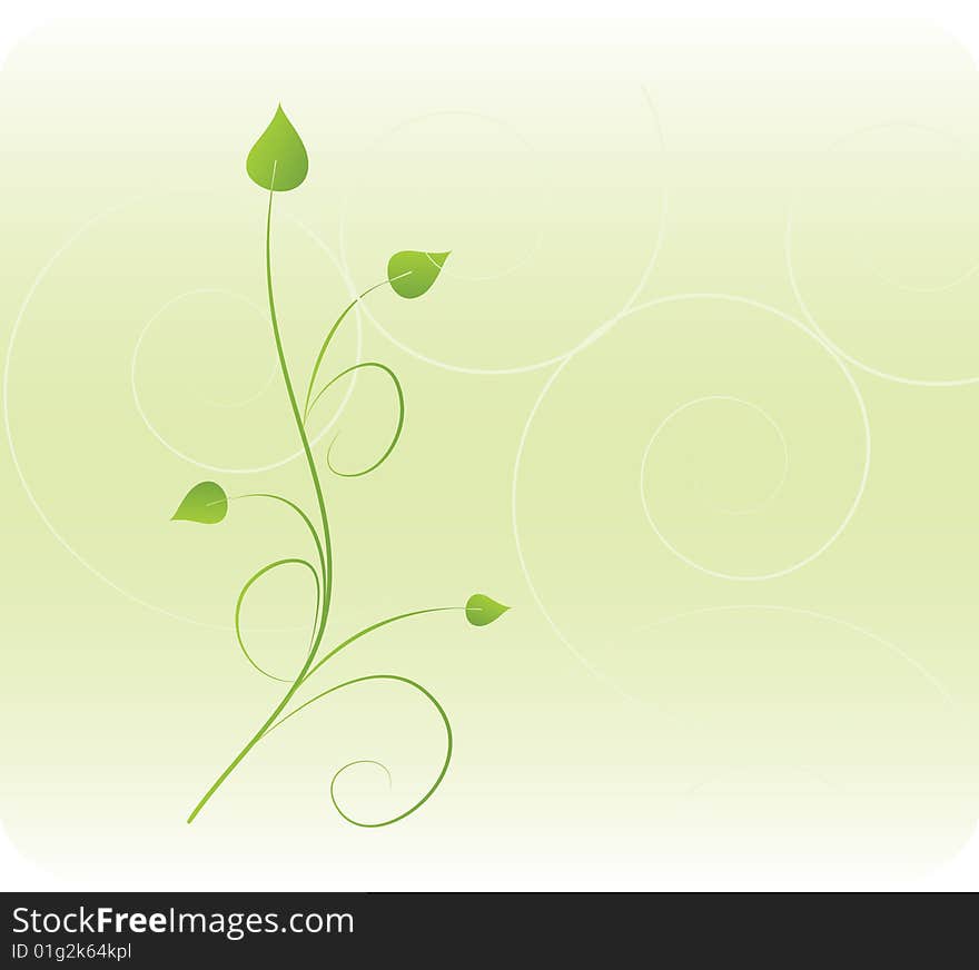 Abstract floral background. Element for design. Abstract floral background. Element for design