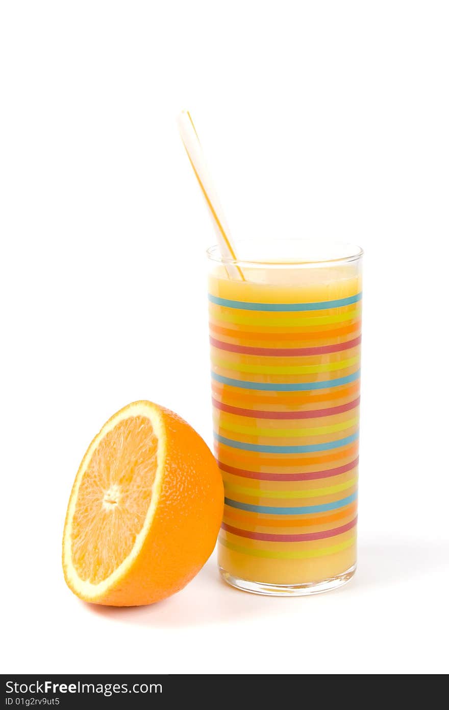 Orange and juice