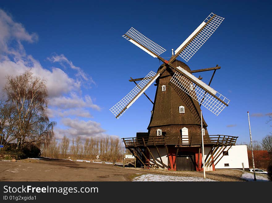 Nørre Jernløse Mill was built in 1853 and is one of Denmark's best kept mills.