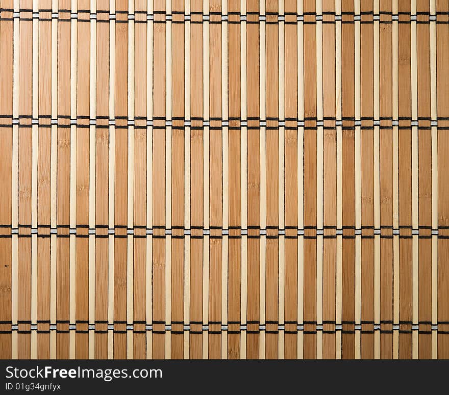 Bamboo Mat Background