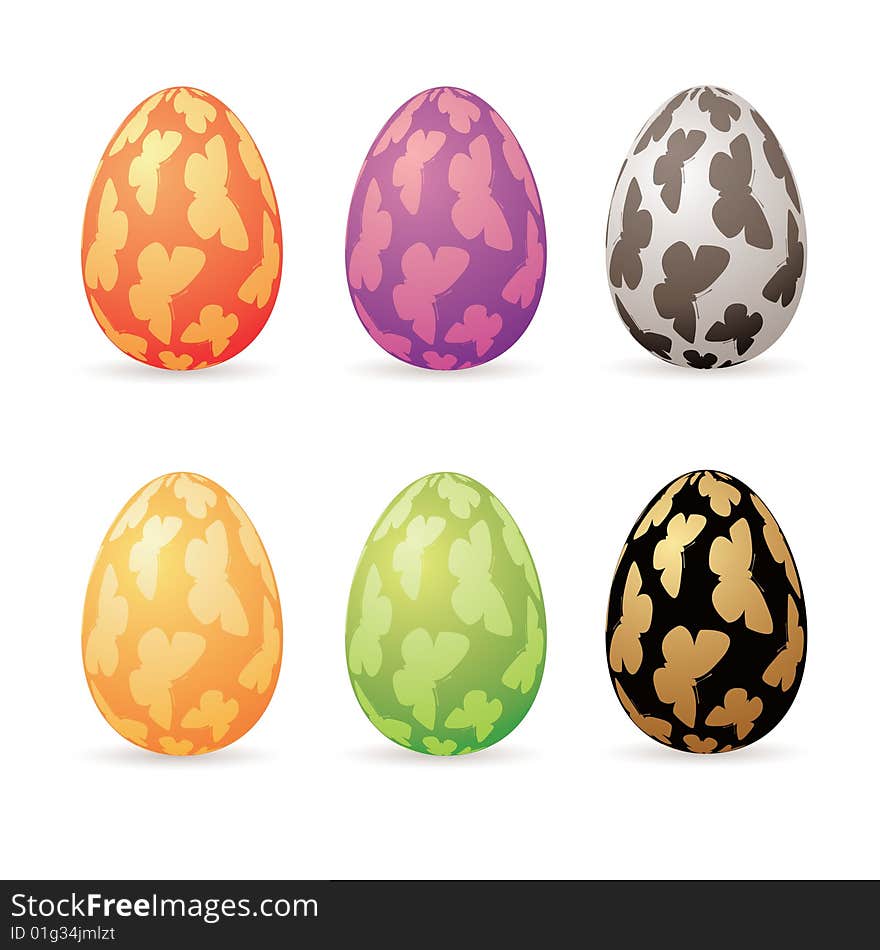 Vector. Easter eggs