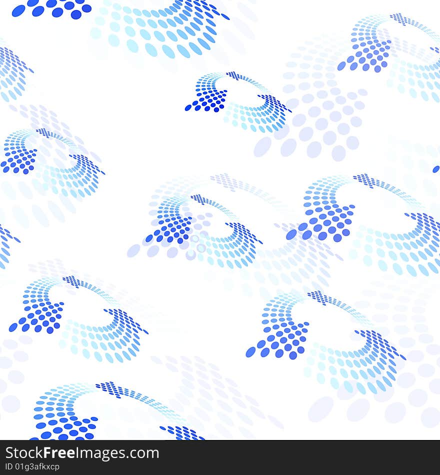 Vector illustration of Seamless Loop Pattern