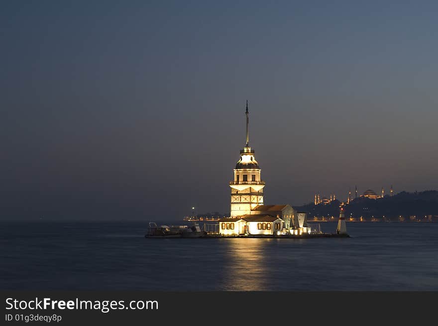 Maiden s Tower in Istanbul.