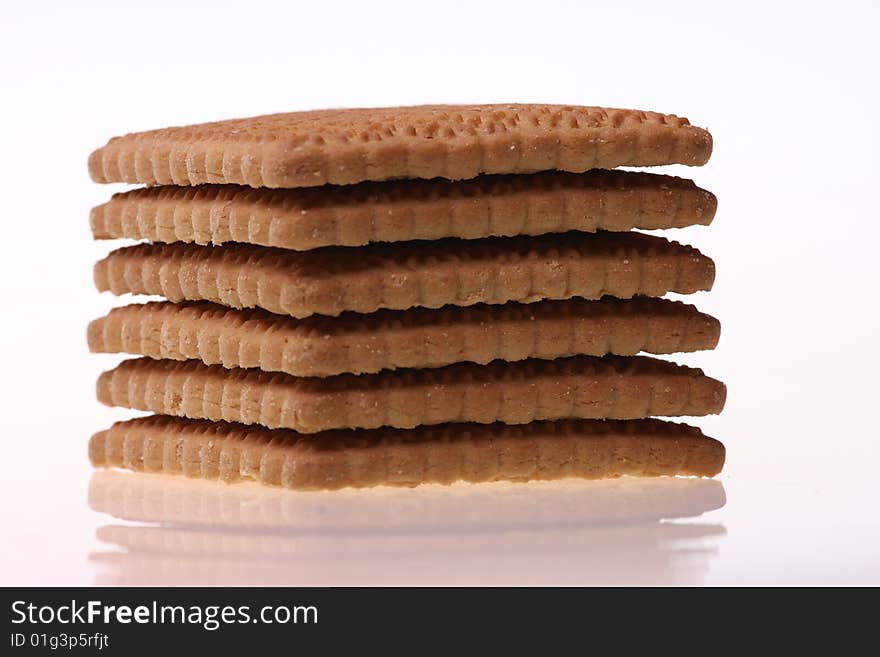 Cookies is on the table. Cookies is on the table.