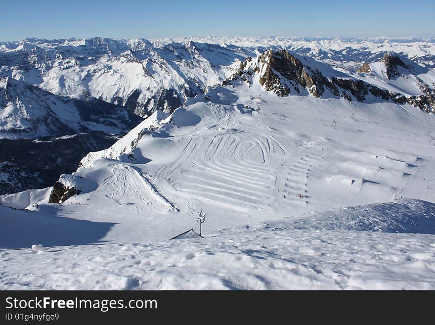 Austria. Mountains. The Alpes.