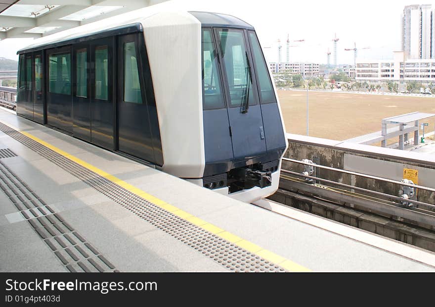 Singapore Urban Train Station