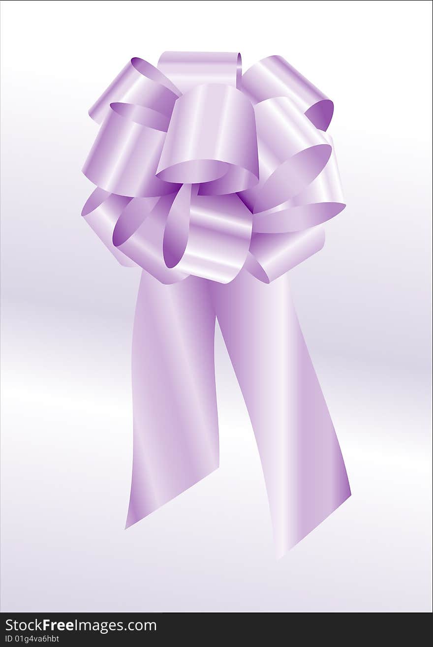 Vector illustration of  beautiful, elegant bow icon. You can decorate your website, application or presentation with it.