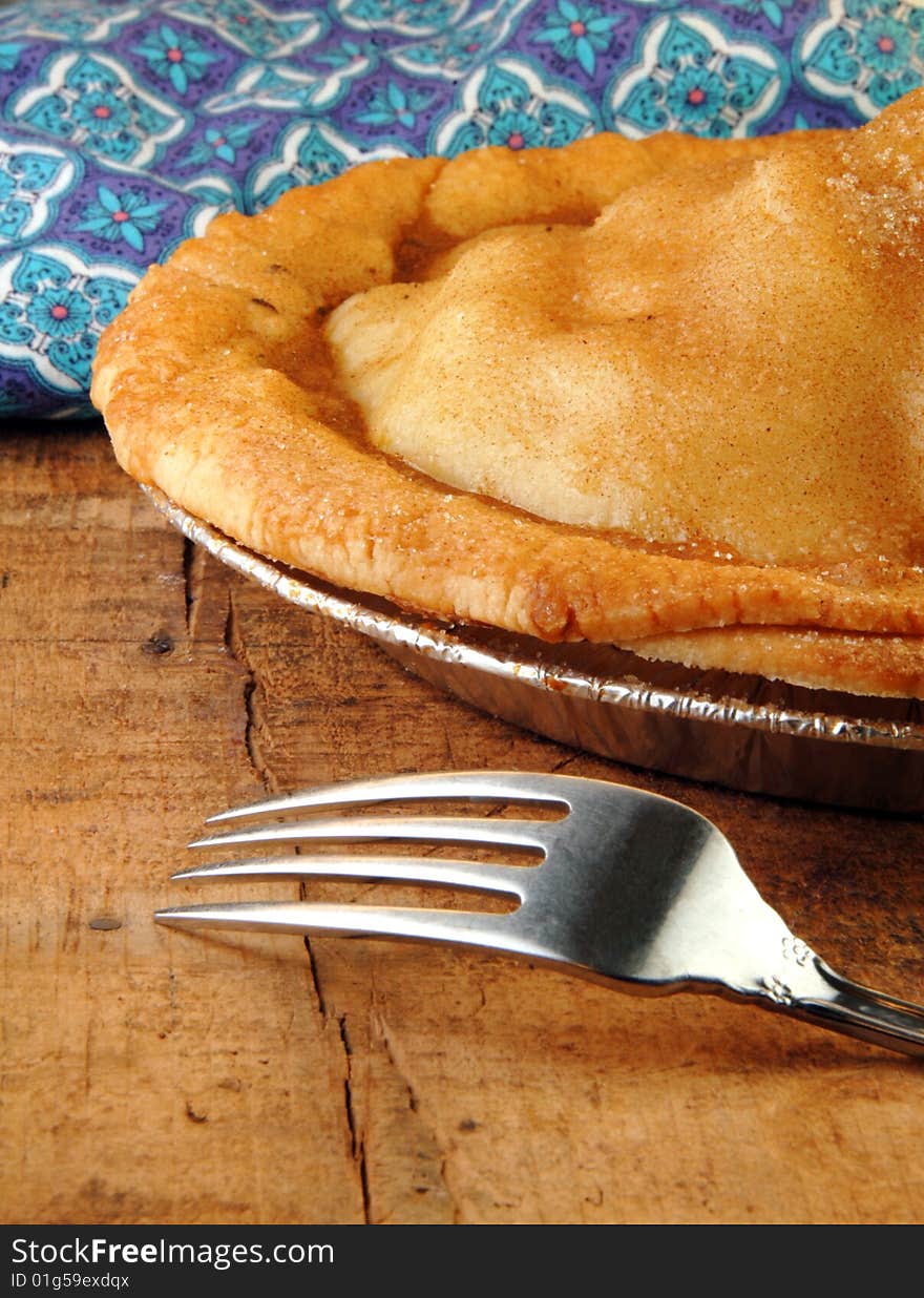 Apple Pie with Fork