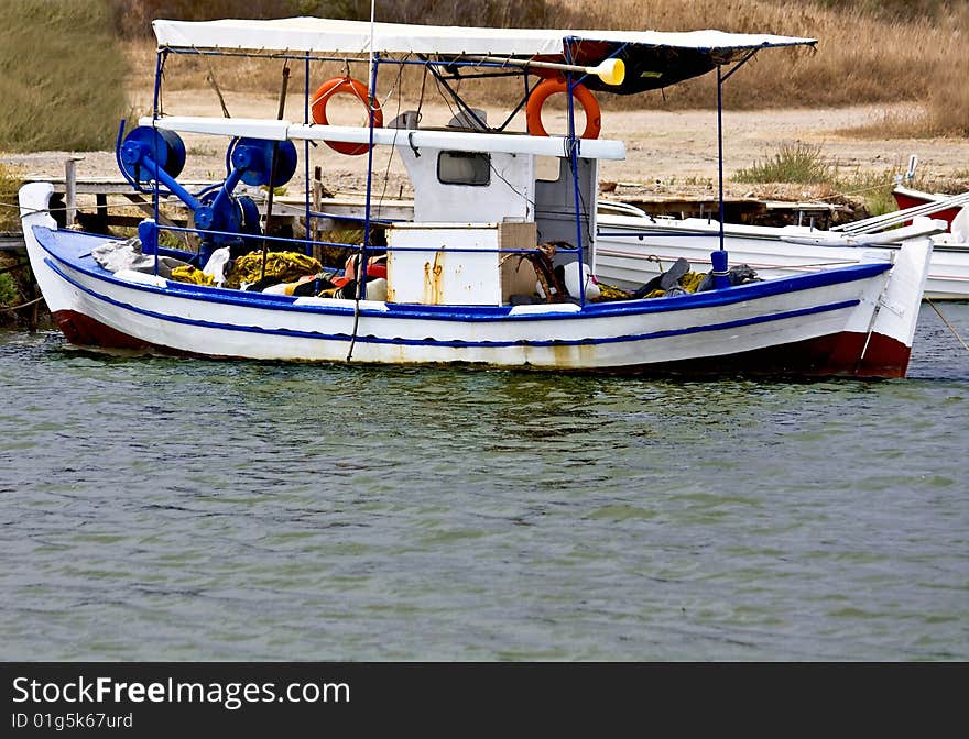 Old Traditional Greek Boat