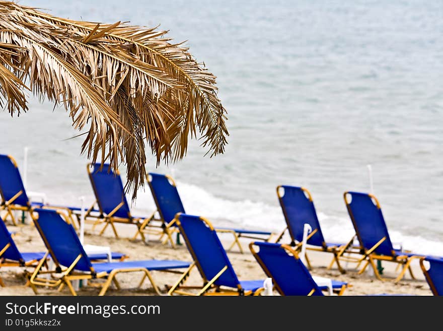 View of a beach in Greece