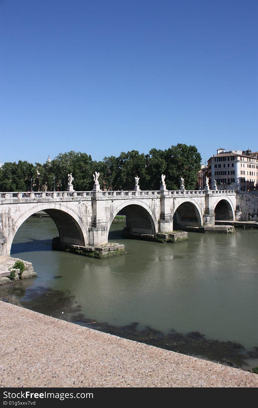 Sant' Angelo Bridge in Rome