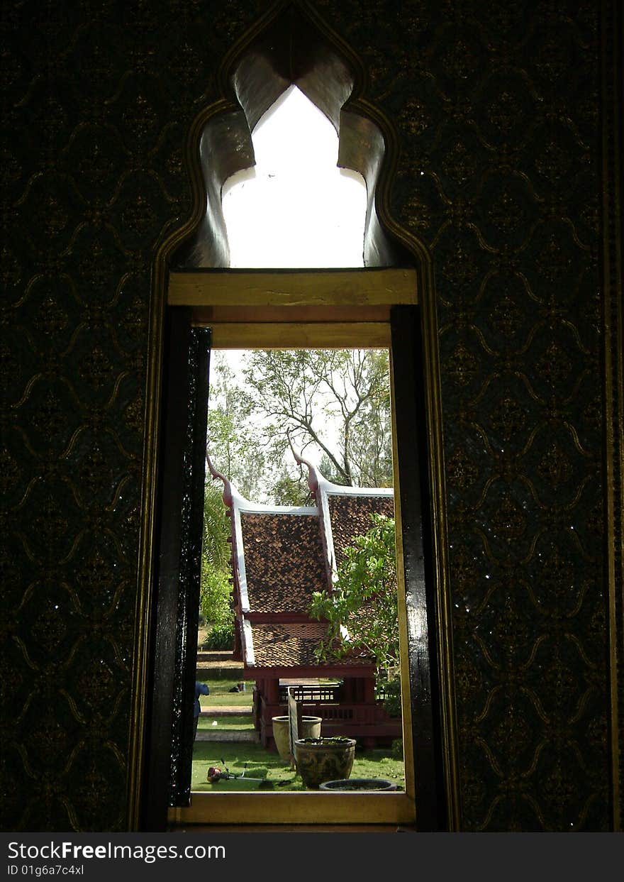 View Through a Window