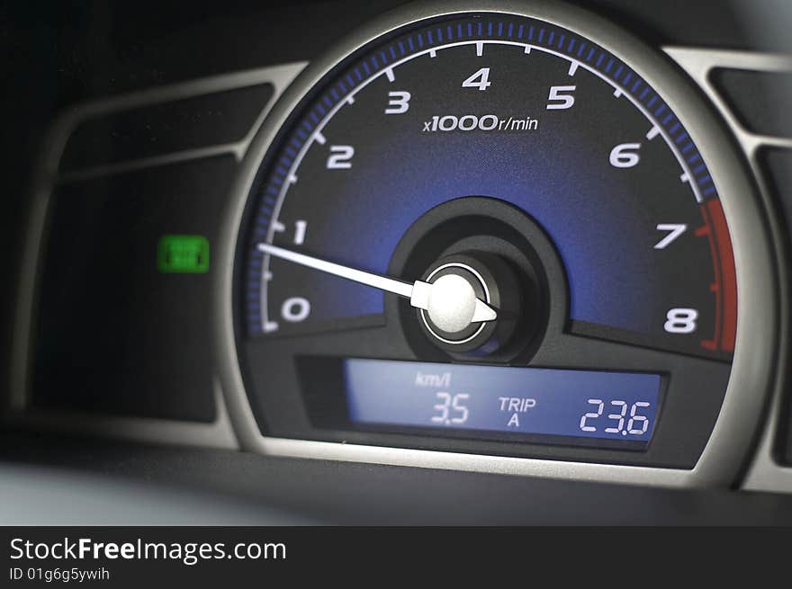 Dashboard Of A Car