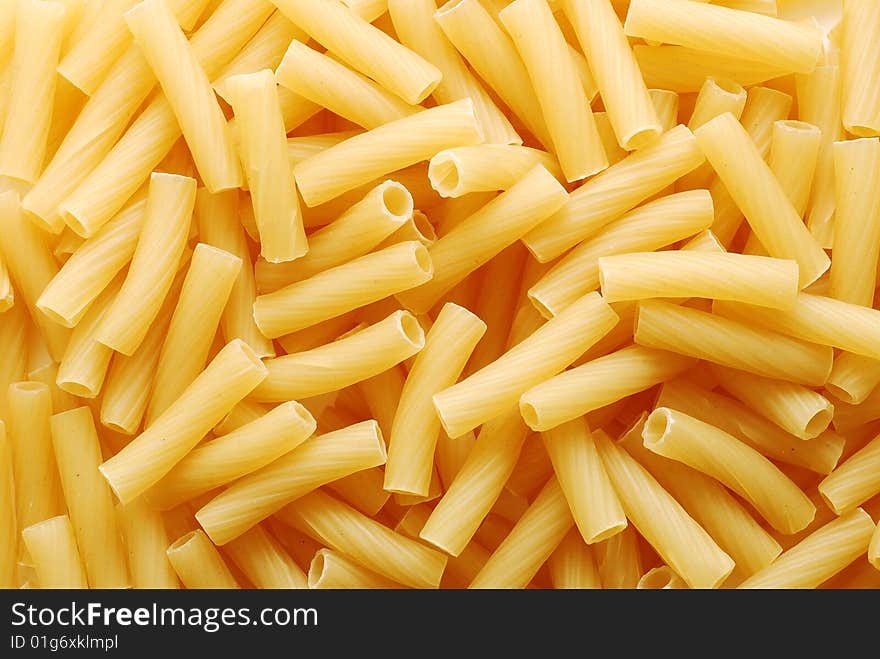 Raw, fresh pasta background texture