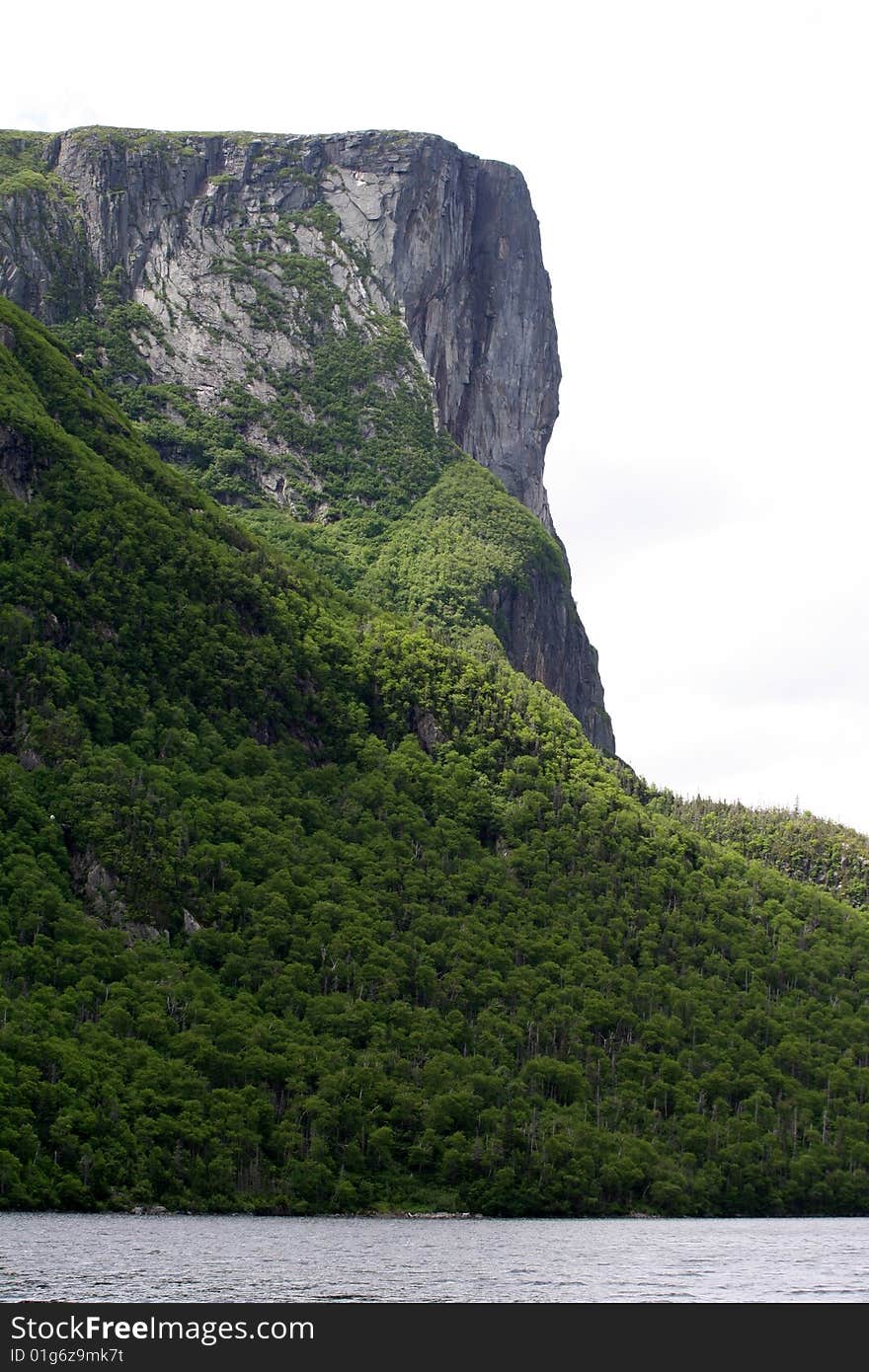 Freshwater fiord in Gros Mornw National Park. Freshwater fiord in Gros Mornw National Park