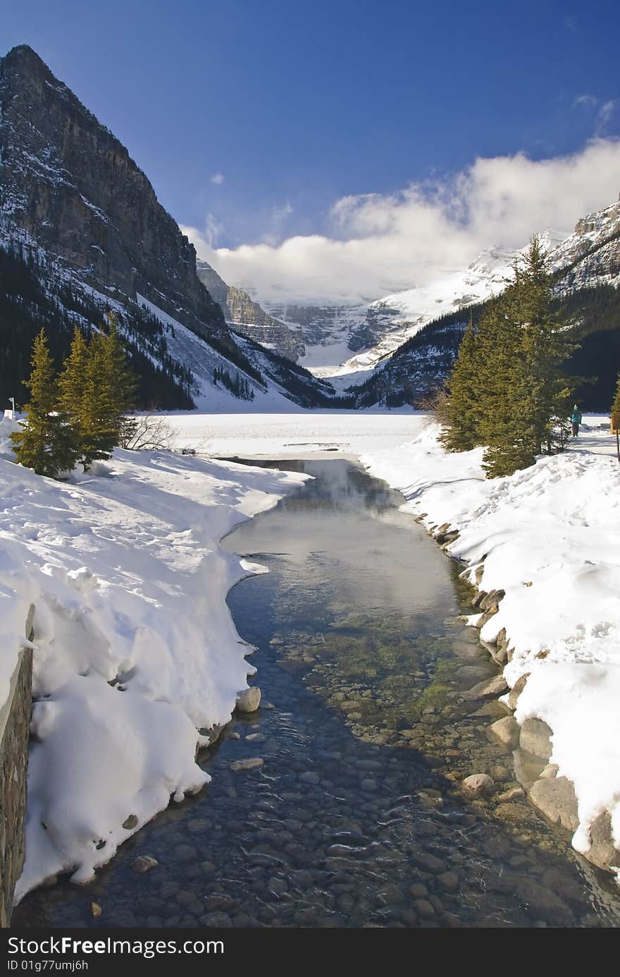 Lake Louise in Winter