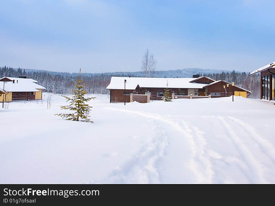 Cottages In Winter