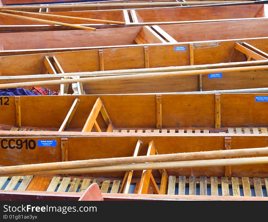 Punting on River Cam