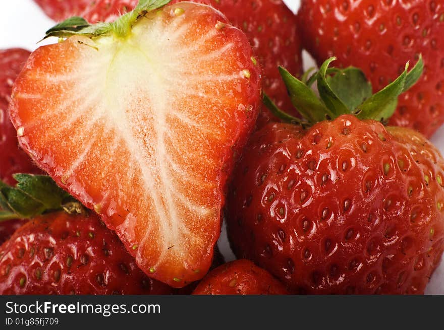 Strawberry closeup