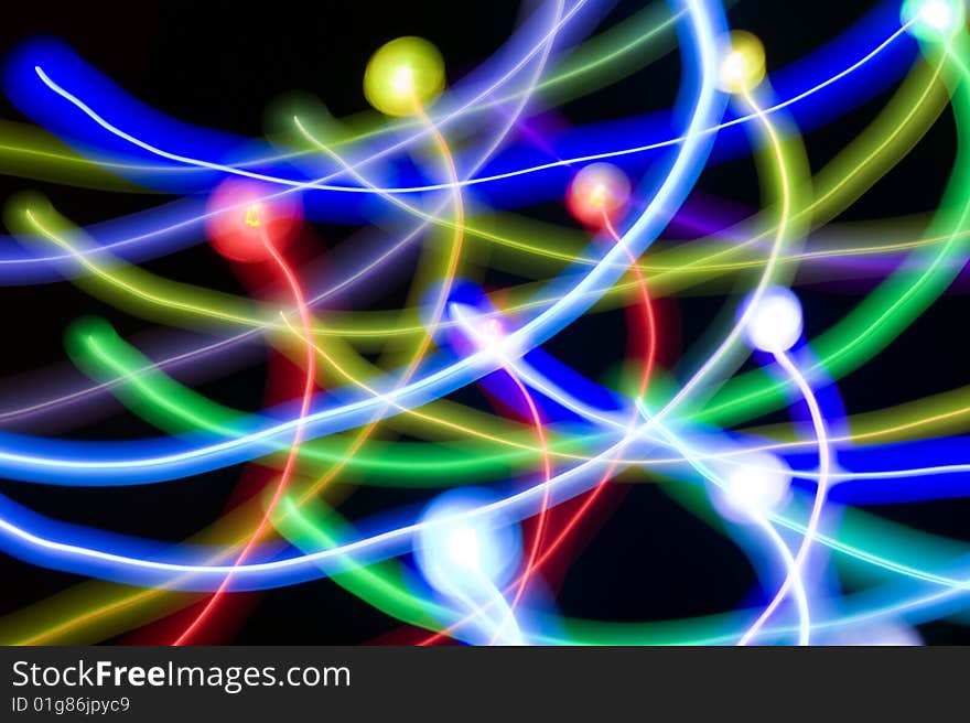 Abstract multi colored black background. Abstract multi colored black background