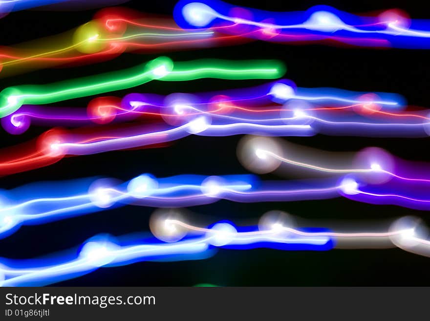 Abstract multi colored black background. Abstract multi colored black background