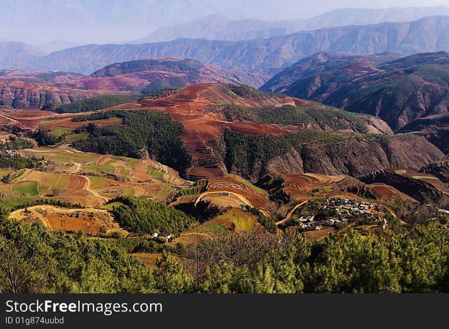 The beauty of impressive-looking mountain range abnormality. The beauty of impressive-looking mountain range abnormality