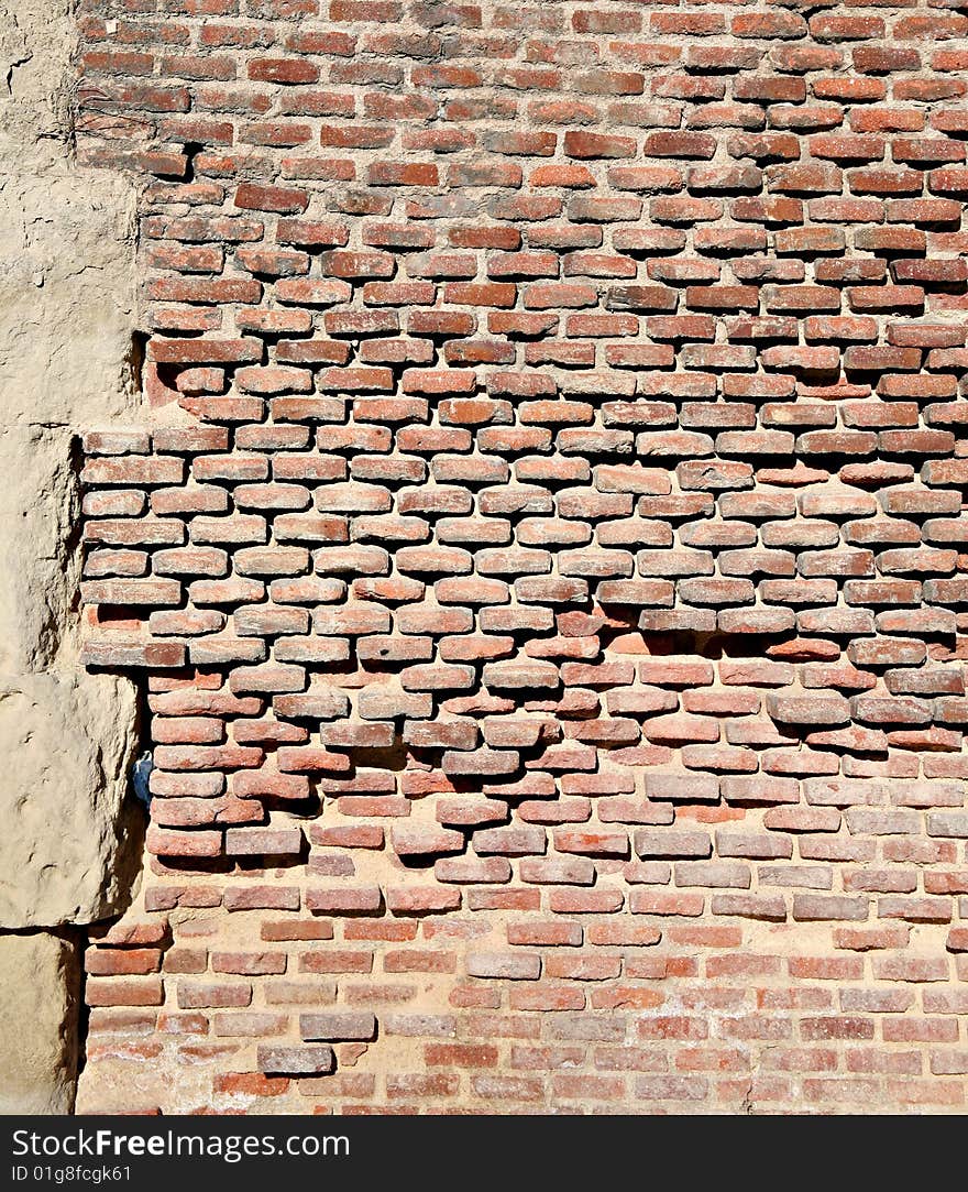 Brick wall