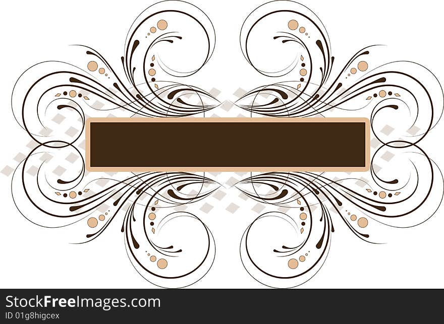 Abstract vector illustration for design. Abstract vector illustration for design.