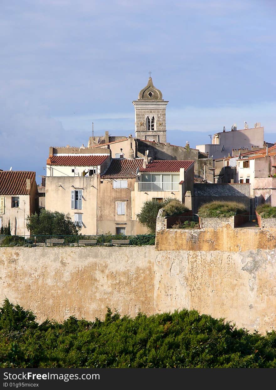 Bonifacio - beautiful village, Corsica, France