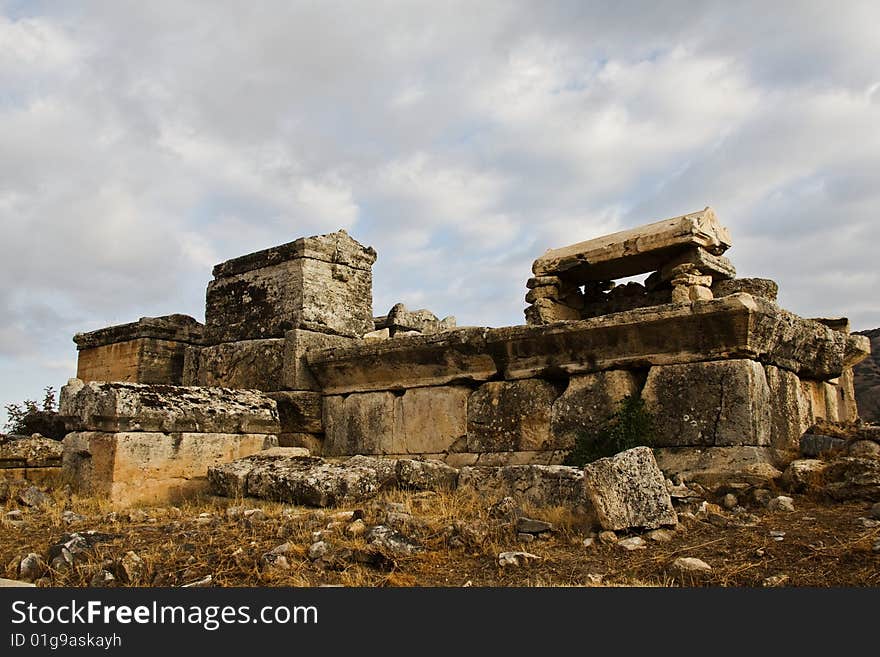 Ruins, vault in Turkey