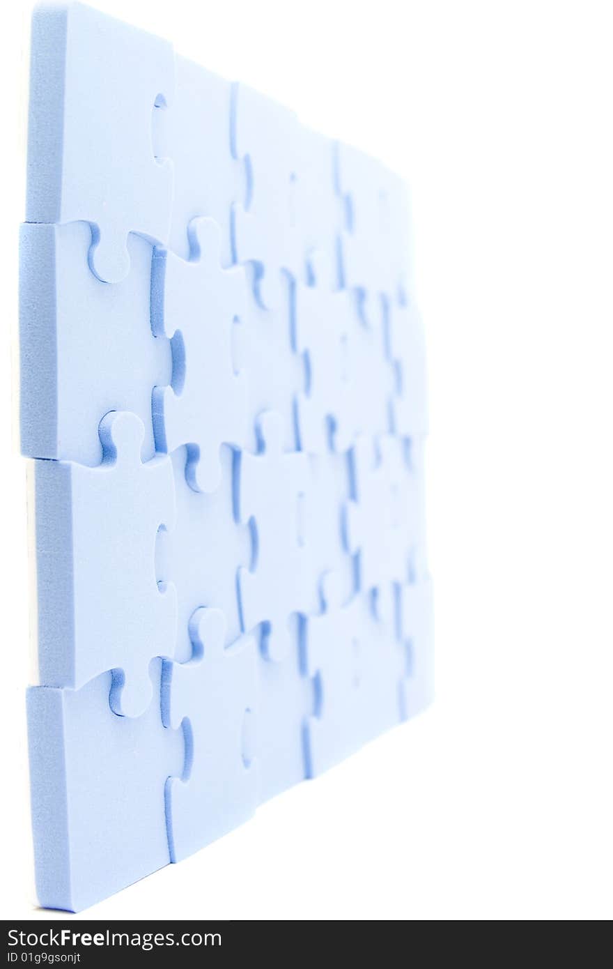 Blue puzzle