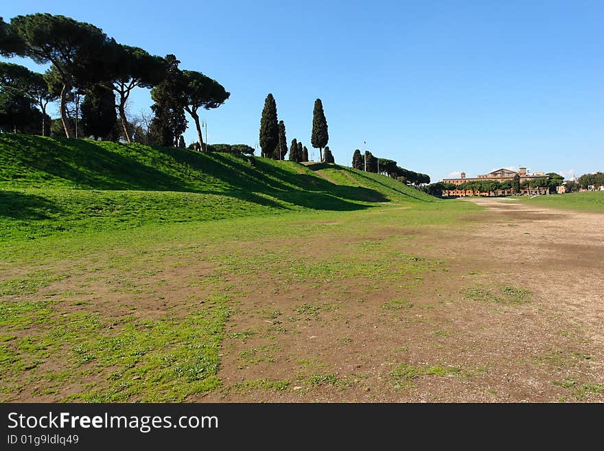 The Circo Massimo in Rome