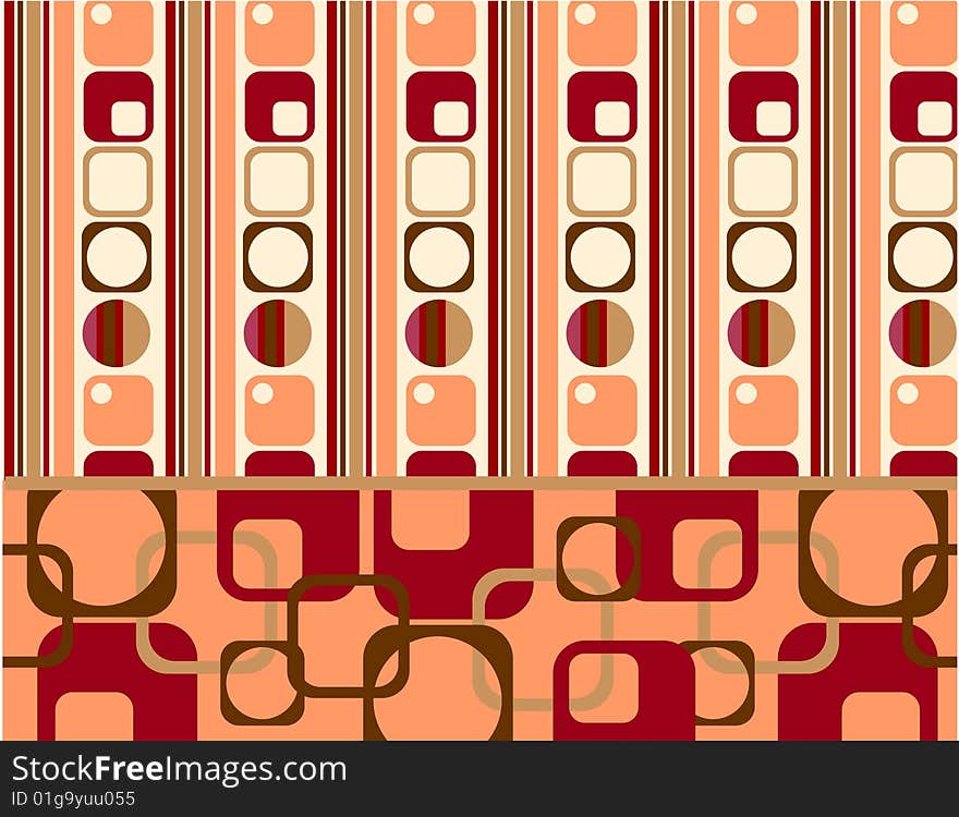 Round Retro background or wallpaper. wrap. vector. editable. Round Retro background or wallpaper. wrap. vector. editable.